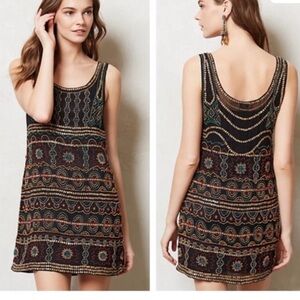 Anthropologie beaded dress